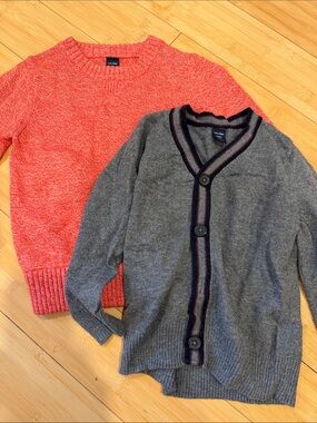 LIKE NEW! BUNDLE! 2! Gap Kids Toddler Assorted Cotton Blended Sweaters Sz 2T